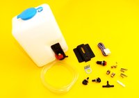 Scheibenwaschbehälter mit Pumpe Fiat 124 Spider und andere universal washer kit